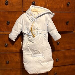 Ralph Lauren Blue Snow Suit Baby Bunting NWT